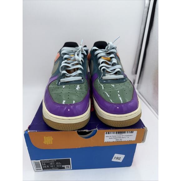 Size 14 - Nike Undefeated x Air Force 1 Low Celestine Blue BS803 - Picture 1 of 9